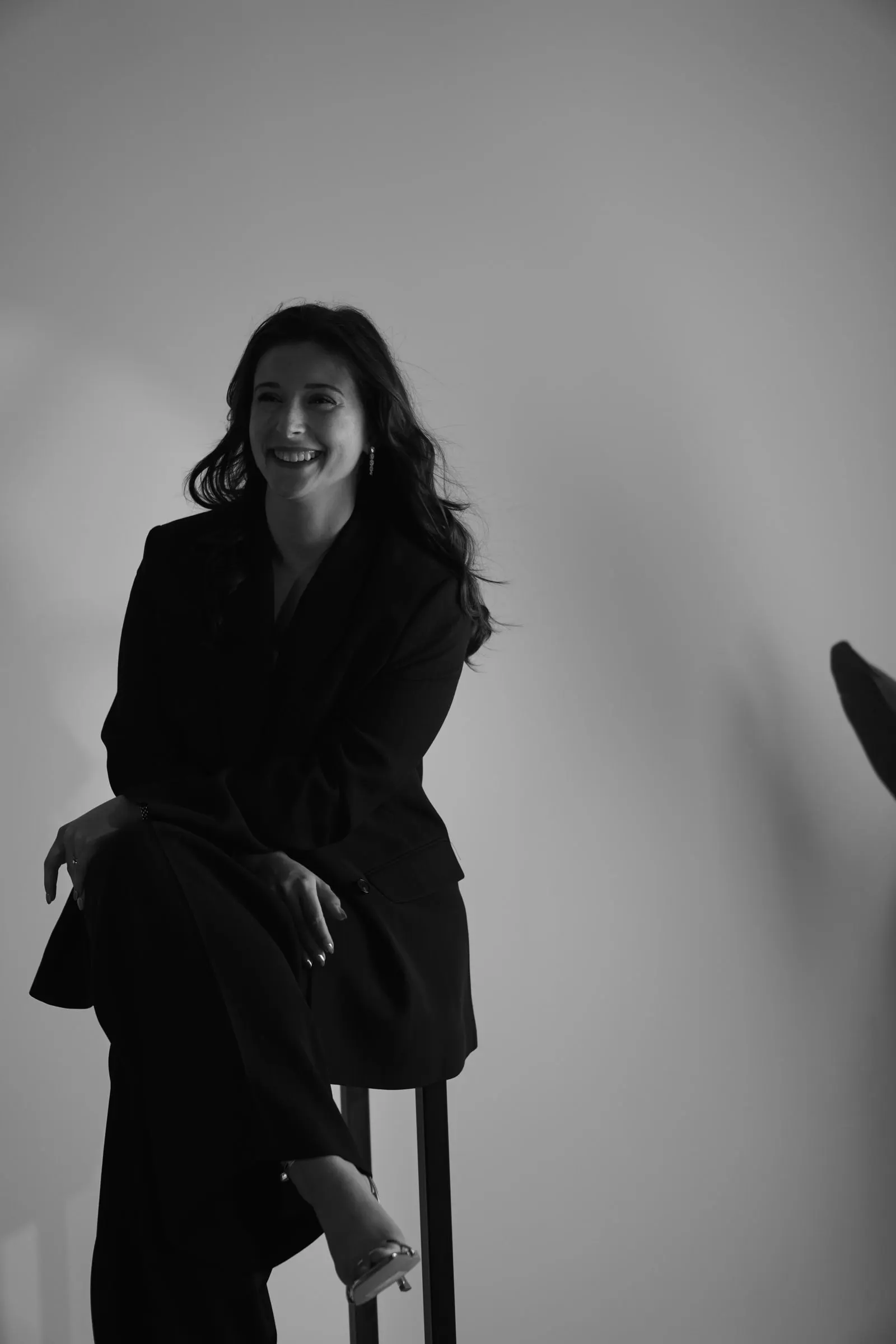 Julia Kaysser in the studio